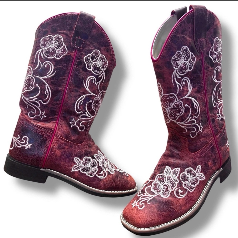 Shyanne Girls Cowgirl Boots 5